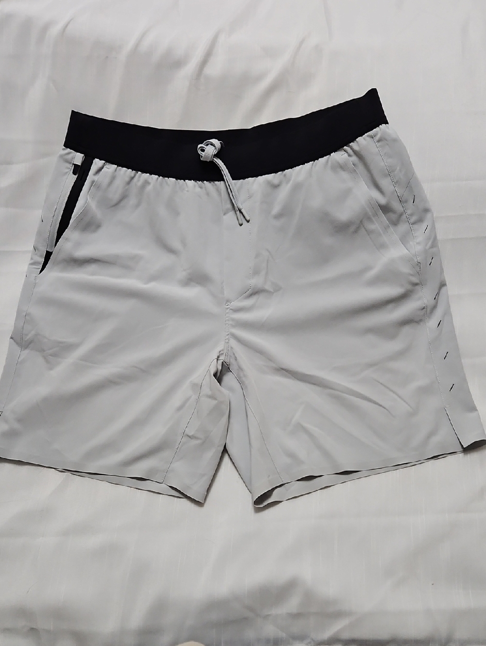Ten Thousand Interval Shorts LG Unlined 7" Inseam Active Fitness Workout GRAY